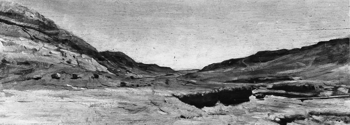 Stefano - 130, Veduta del deserto con dune, Gallerie degli Uffizi, Galleria d’arte moderna, Firenze